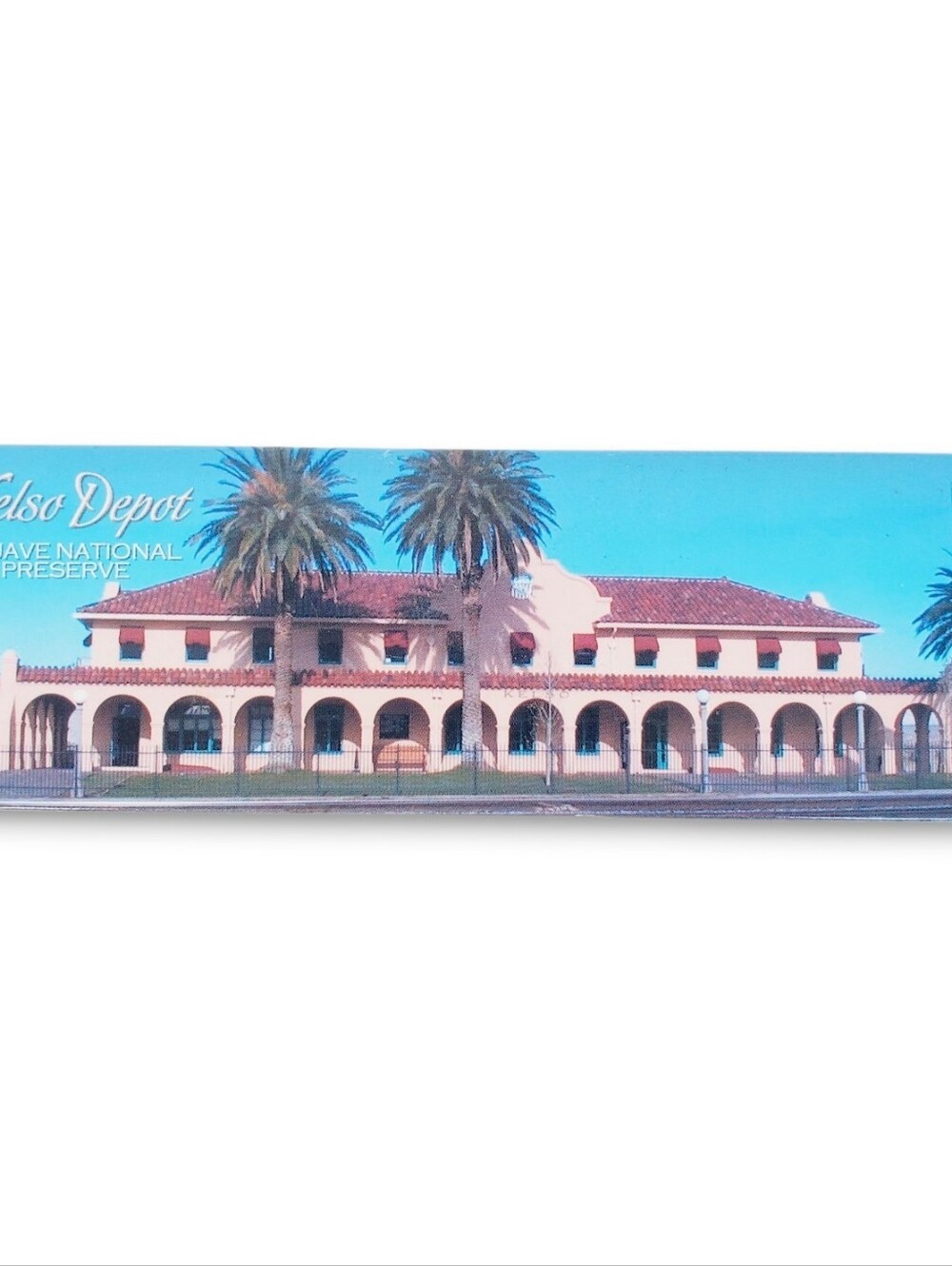 Kelso Depot, located within the Mojave National Preserve in California Magnet